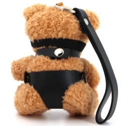 BDSMaster Ours Peluche Porte-Clés Beari Bell Noir
